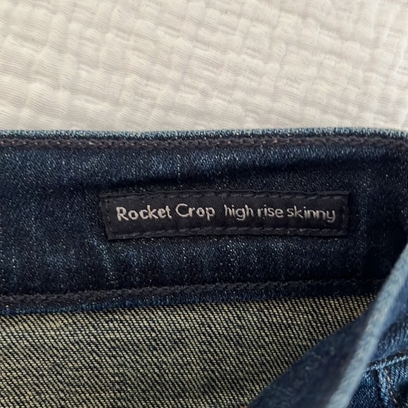 Citizens of Humanity Jeans Womens Size 26 Blue Rocket Crop High Rise Skinny NWOT - Picture 5 of 11